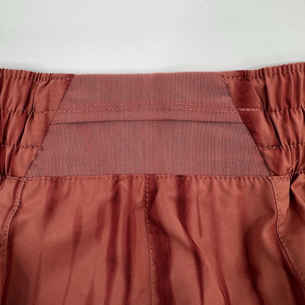 Nike One Dri-FIT High-Waisted 3" Brief-Lined Printed Shorts Canyon Pink Sz Large - Picture 5 of 13